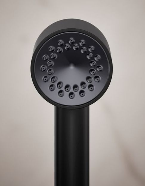 KOHLER® Statement® Matte Black 1.75 GPM Iconic Single-Function Handshower-4