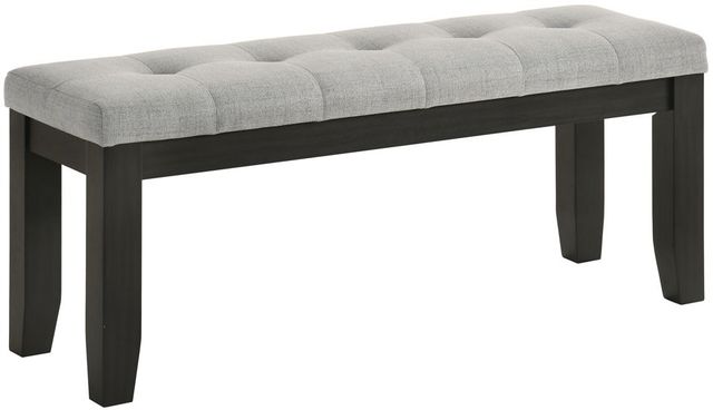 Crown Mark Bardstown Light Gray Dining Bench-0