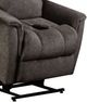 HomeStretch Viper Gunmetal Power Lift Recliner-2