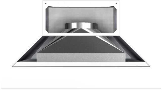Vent-A-Hood® 54" White Euro-Style Wall Mount Range Hood-2
