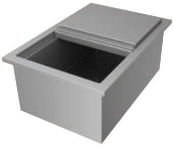 Hestan® 16” Stainless Steel Insulated Ice Bin-0
