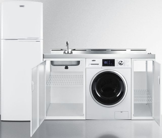 Summit® 83" White All-In-One Kitchenette-3