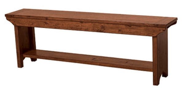 LH Home Irish Coast Light Driftwood Bench -0