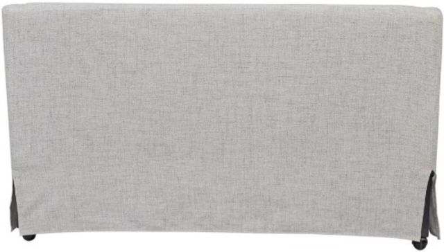Bernards Citrus Heights Gray Slipcovered Settee-3