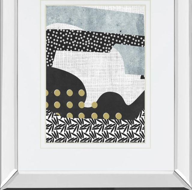 Classy Art Winter Mood II by Melissa Wang Mirror Framed Wall Art-1
