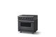 Viking® 7 Series 36" Cast Black Pro Style Natural Gas Range-2