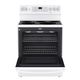 GE® 30" White Freestanding Electric Range-3