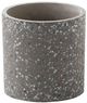 A & B Home 2-Piece Gray Confetti Terrazzo Planters Set-1