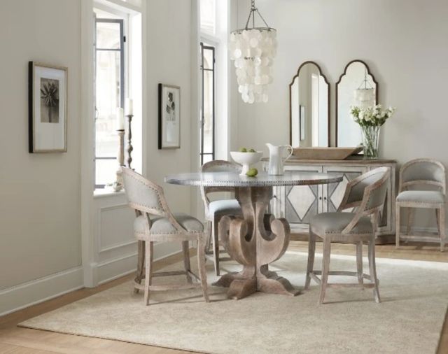 Hooker® Furniture Boheme Garnier Antique Milk Paint/Antwerp Counter Stool-1