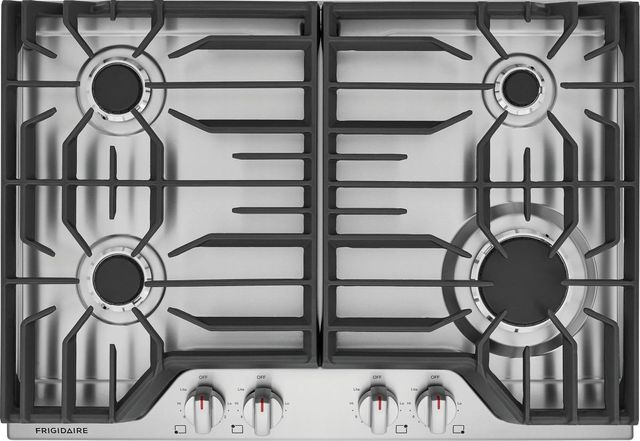 Frigidaire® 30" Stainless Steel Gas Cooktop-0