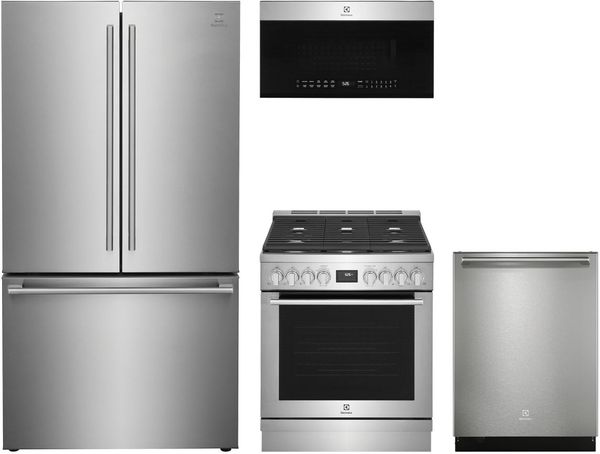 Electrolux 4 Piece Stainless Steel Kitchen Package