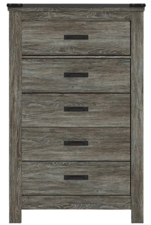 Signature Design by Ashley® Frandern Gray Chest-2