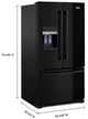 Maytag® 36" 24.7 Cu. Ft. Black French Door Refrigerator-2