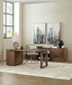 Hooker® Furniture Elon Medium Wood Office Desk Pedestal-1