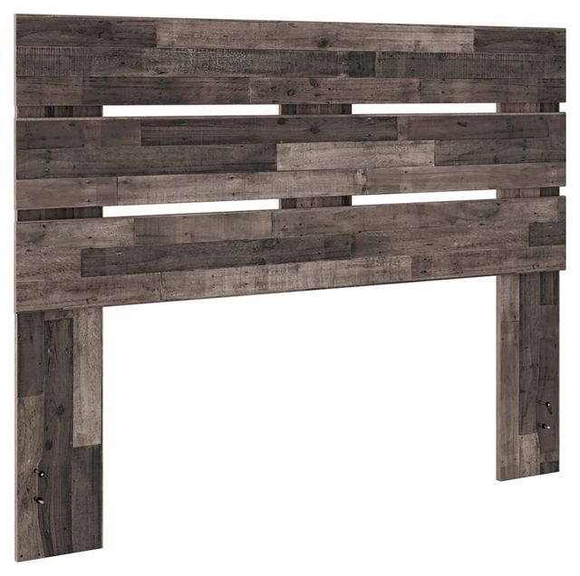 Signature Design by Ashley® Neilsville 2-Piece Multi Gray Queen Panel Headboard Bed Set-1