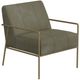 International Furniture Direct Aragon Green/Blacksmithing Gold Accent Chair-0