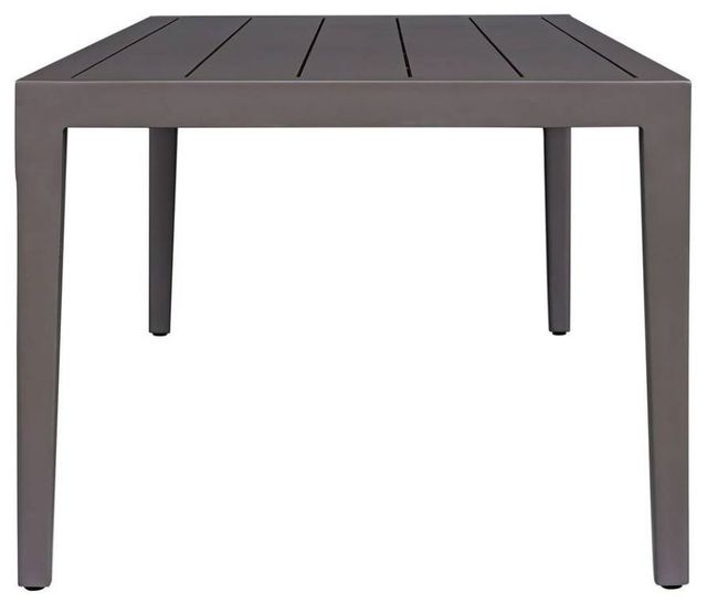 Uttermost® Polanco Java Black Aluminum Indoor-Outdoor Dining Table-4