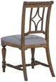 Flexsteel® Plymouth®  Distressed Medium Brown Upholstered Dining Chair-4