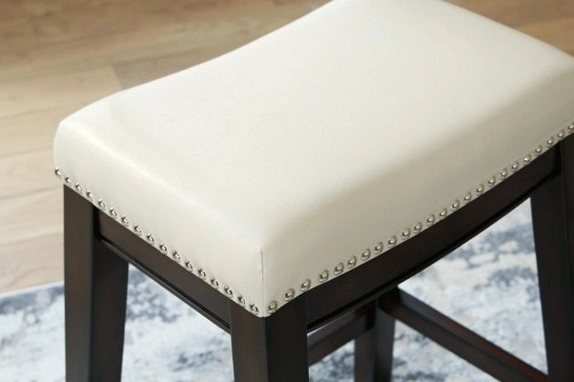Signature Design by Ashley® Lemante Ivory/Brown Bar Stool-3