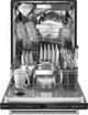 KitchenAid® 24" PrintShield™ Black Stainless Steel Top Control Built In Dishwasher-2