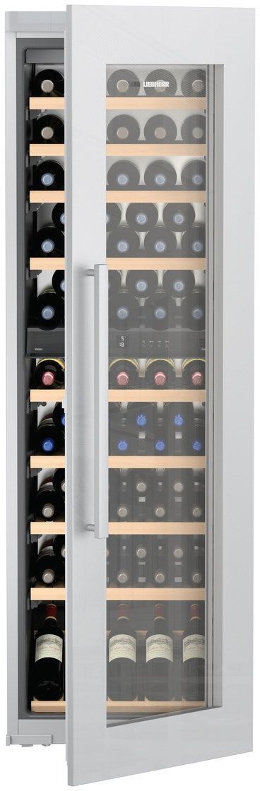 Liebherr 22" 9 Cu. Ft. Stainless Steel Built-In Wine Cooler-3