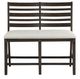 Homelegance® Victoraia Beige Counter Height Bench-2