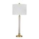 Bassett Mirror Yukon Antique Brass Table Lamp-0