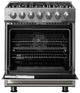 Viking® 3 Series 30" Pure White Pro Style Dual Fuel Range-1