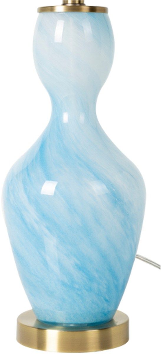 Surya Hobart Blue/White Lamp-2