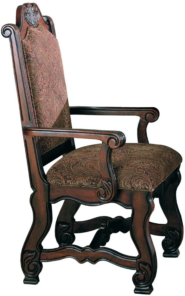 Crown Mark Neo Renaissance Dining Arm Chair