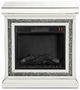 ACME Furniture Noralie Mirrored 28" Fireplace -3
