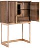 Hooker® Furniture Eleana Light Caramel/Sunlit Bronze Dining Bar on Stand-4