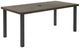 Homecrest™ Outdoor Living Customizable Stonegate Aluminum/Stone 42" x 84" Rectangular Outdoor Balcony Table with Post Base and Umbrella Hole -0