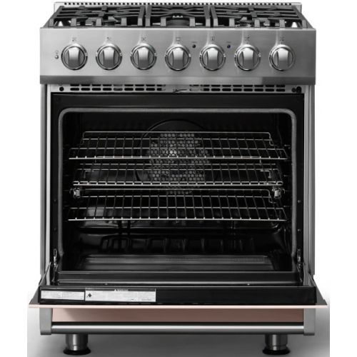 Viking® 3 Series 30" Blush Pro Style Dual Fuel Range-1