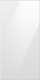 Samsung Bespoke 18" White Glass French Door Refrigerator Top Panel-0