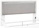 Signature Design by Ashley® Raechalla Gray/White Queen Upholstered Panel Headboard-0