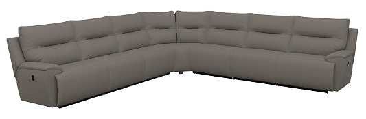 La-Z-Boy® Palmer Pewter Reclining Sectional with Custom Layout Options-0