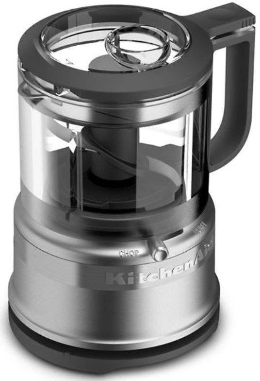 KitchenAid® 3.5 Cup Contour Silver Food Chopper-1