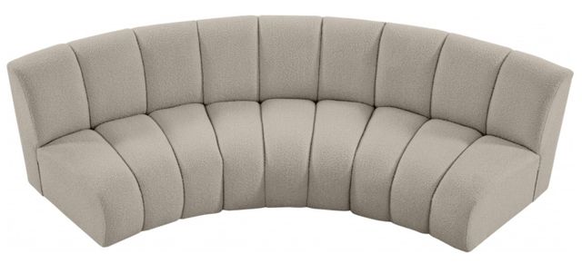 Meridian Furniture Infinity 3-Piece Taupe Modular Sectional-1