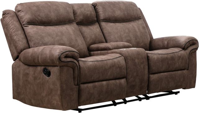 Mazin Furniture Rodney Brown Reclining Loveseat-0