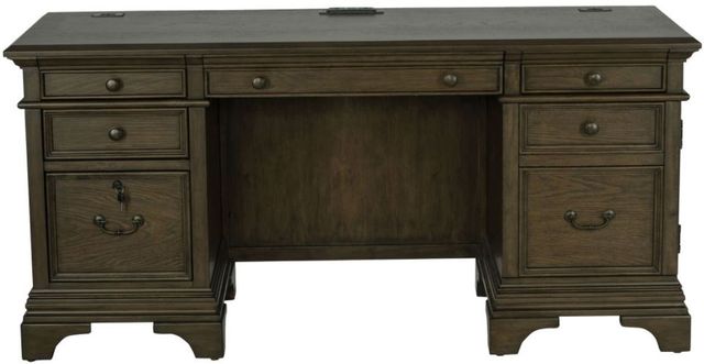 Coaster® Hartshill Burnished Oak Credenza with Power Outlet-0