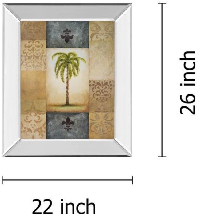 Classy Living Michael Marcon Fantasy Palm Il 22" Wall Art-2