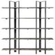 Cottage Creek Furniture Aspen Court Brown Etagere-1