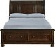 Millennium® by Ashley® Porter Rustic Brown Queen Sleigh Storage Bed-2