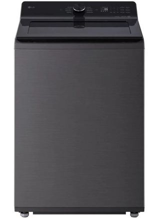 LG 5 Cu. Ft. Platinum Black Impeller Top Load Washer with EasyUnload™ & AI Sensing