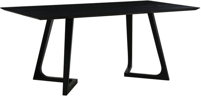 Moe's Home Collection Godenza Black Rectangular Dining Table-0