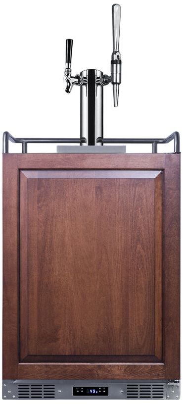 Summit® 24" Panel Ready Built In Kegerator-0