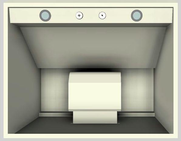 Vent-A-Hood® 30" Biscuit Wall Mounted Range Hood-2