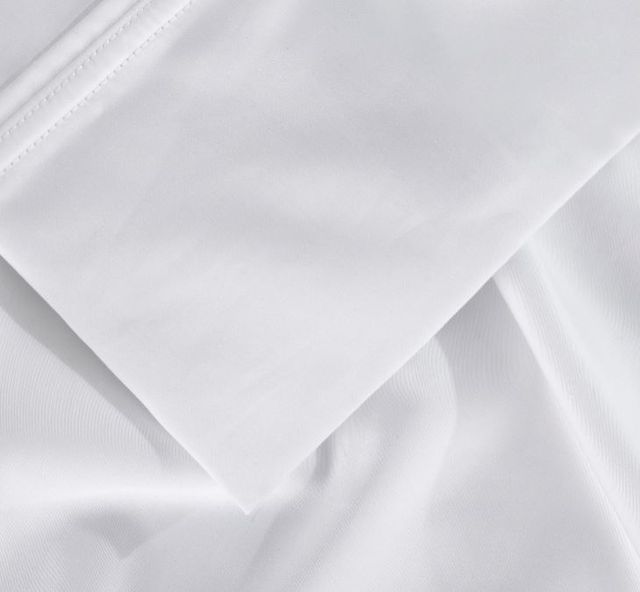 BEDGEAR® Hyper-Cotton™ Performance® 4-Piece Bright White Split King Sheet Set-3