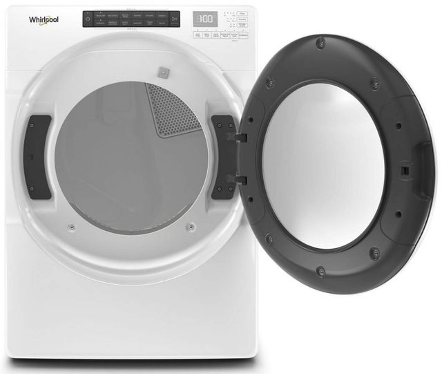 Whirlpool® 7.4 Cu. Ft. White Front Load Electric Dryer-1